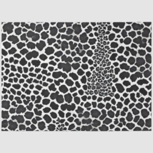 Luxury Modern White Leopard Elegant Collection Tissue Paper