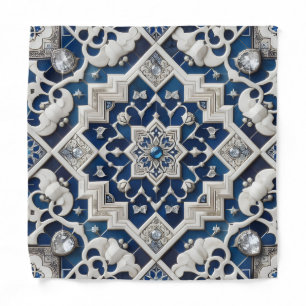 Luxury Moroccan DIamond Pocket Square Bandana