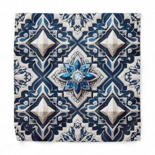 Luxury Moroccan DIamond Pocket Square Bandana
