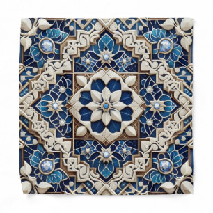 Luxury Moroccan DIamond Pocket Square Bandana