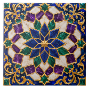Luxury Moroccan Zellige Tile with beautyful colors