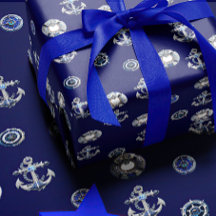 Luxury Navy and Pearl White Nautical Themed 