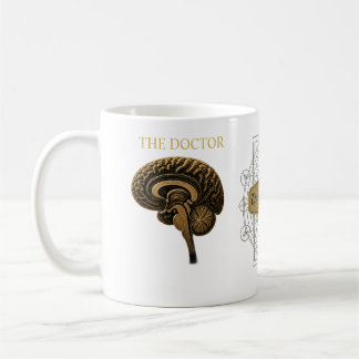 Luxury Neurology Brain Anatomy | Custom Physician Coffee Mug