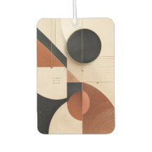 Luxury Neutral Geometric Aesthetic Air Freshener