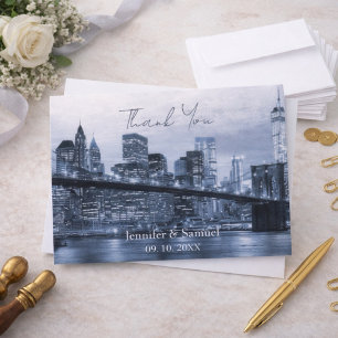 Luxury NYC Skyline Thank You