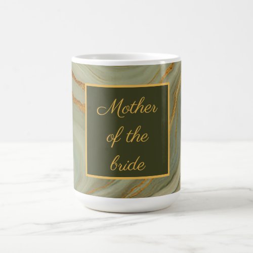 Luxury Onyx With Gold And Green Coffee Mug