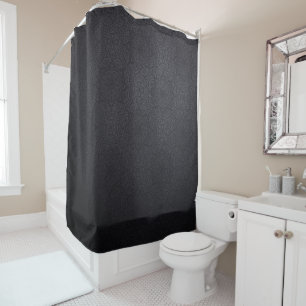 Luxury ornamental mandala black design shower curtain