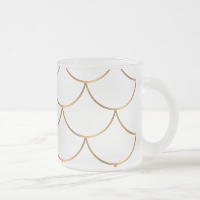 Luxury Ornaments 2 Frosted Glass Coffee Mug (Right)