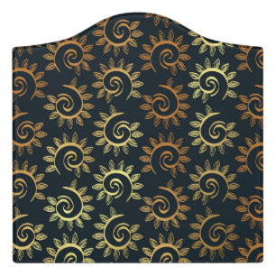 Luxury Ornaments 39 Door Sign