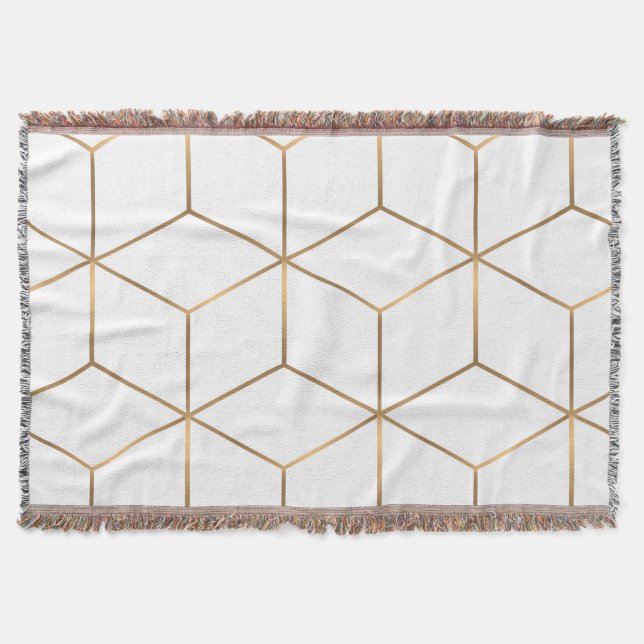 Luxury Ornaments 3 Throw Blanket (Front)