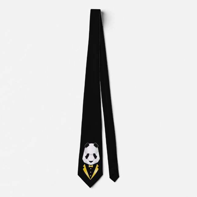 Luxury Panda Neck Tie (Front)