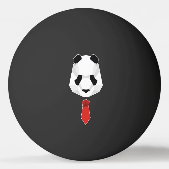 Luxury Panda Ping-Pong Ball (Front)