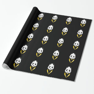 Luxury Panda Wrapping Paper