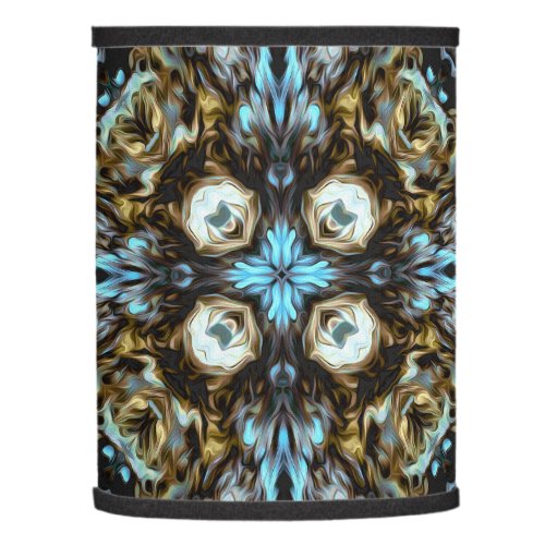 Luxury pattern elegant design vintage colors lamp shade