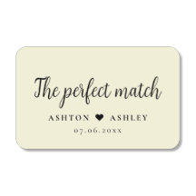 Luxury Perfect Match Wedding Favor Matchbox