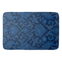 Luxury Persian deep Peacock Blue Pattern