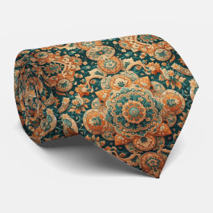 Luxury Persian Designer Style   Faux Silk Neck Tie