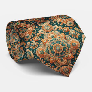 Luxury Persian Designer Style   Faux Silk Neck Tie