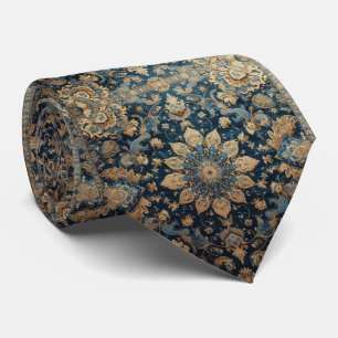 Luxury Persian Designer Style   Faux Silk Neck Tie
