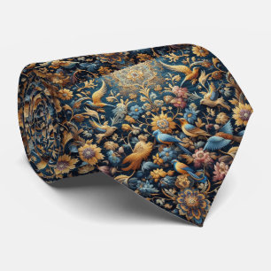 Luxury Persian Designer Style   Faux Silk Neck Tie