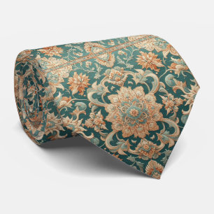 Luxury Persian Designer Style   Faux Silk Neck Tie