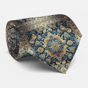 Luxury Persian Designer Style   Faux Silk Neck Tie