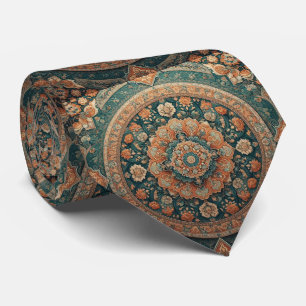 Luxury Persian Designer Style   Faux Silk Neck Tie