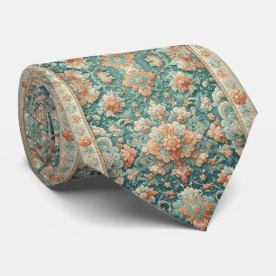 Luxury Persian Designer Style   Faux Silk Neck Tie