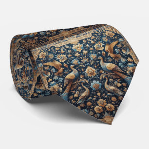 Luxury Persian Designer Style   Faux Silk Neck Tie