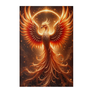 “Luxury Phoenix Art Wings Spread”