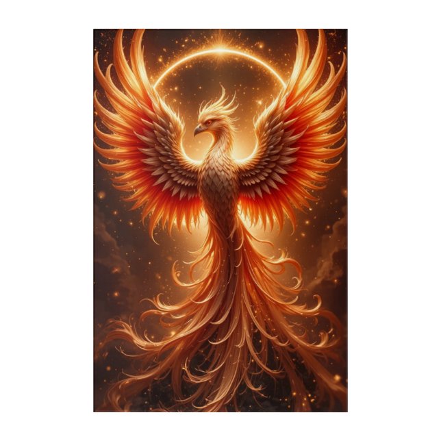 “Luxury Phoenix Art Wings Spread”  (Front)