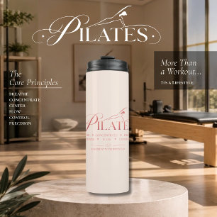 Luxury Pilates   The Core Principles Rose Thermal Tumbler