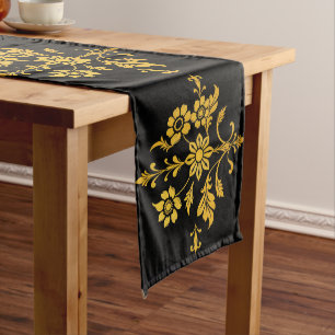 Luxury Popular Elegant Floral Collection Long Table Runner
