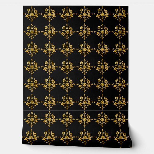 Luxury Popular Elegant Floral Collection Wallpaper (Unrolling)