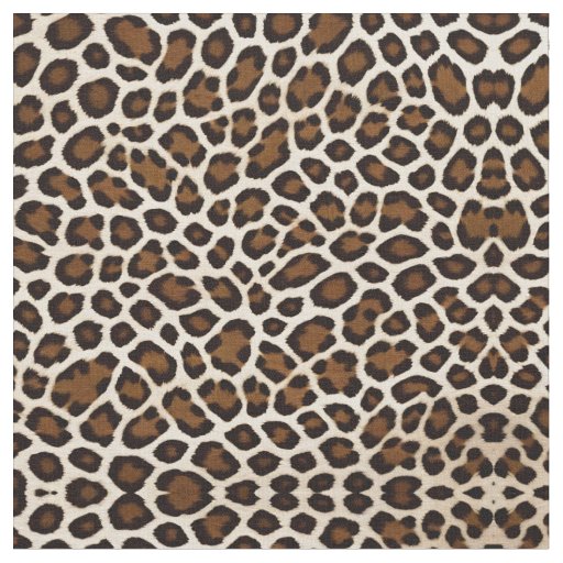 Luxury Popular White Leopard Elegant Collection Fabric