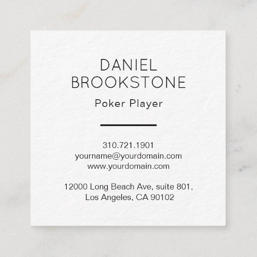 Luxury Premium Spades Business Card Black Zazzle