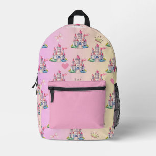 Luxury Princess Castle Kids Backpack Pattern