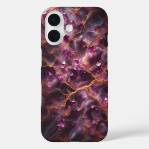 Luxury Purple Amethyst Crystal Phone Case - Royal