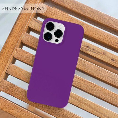 Luxury Purple One of Best Solid Violet Shades Case_Mate iPhone 14 Pro Max Case