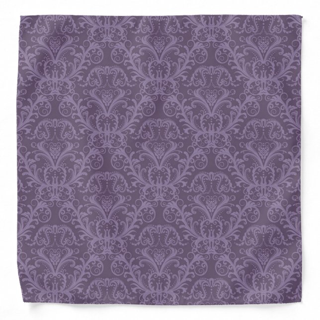 Luxury Purple Wallpaper Bandana (Front)