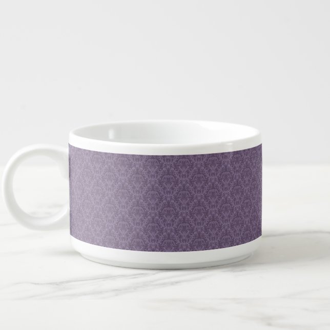 Luxury Purple Wallpaper Bowl (Right)