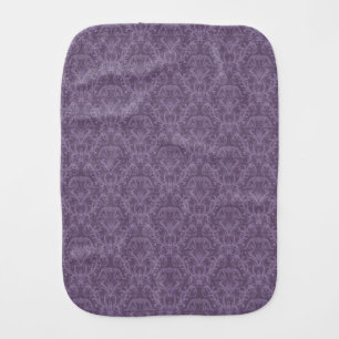 Luxury Purple Wallpaper Burp Cloth