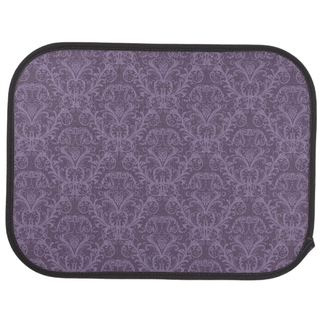 Luxury Purple Wallpaper Car Mat (Rear)