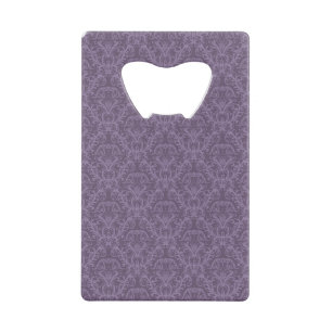 Luxury Purple Wallpaper Credit Card Bottle Opener