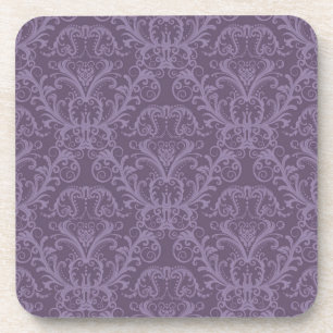 Luxury Purple Wallpaper Drink Coaster