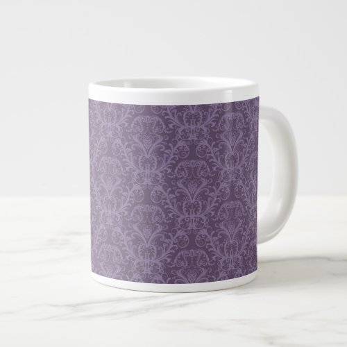 Luxury Purple Wallpaper Giant Coffee Mug