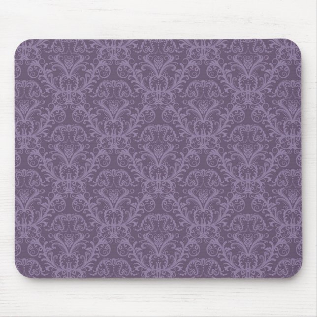 Luxury Purple Wallpaper Mouse Pad (Front)