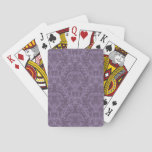 Luxury Purple Wallpaper Poker Cards