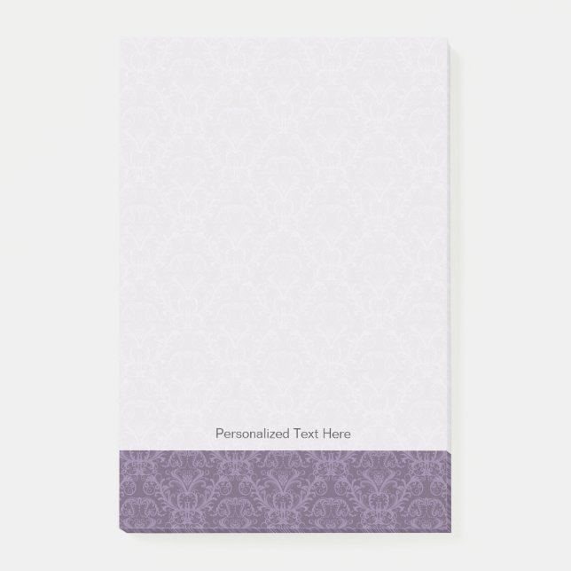 Luxury Purple Wallpaper Post-it Notes (Front)