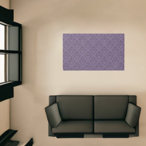 Luxury Purple Wallpaper Rug